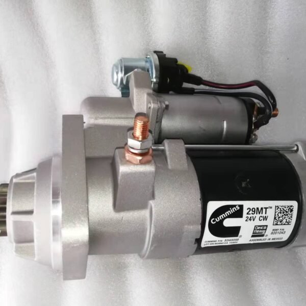 24V 10T CW 5340058 8201043 NEW Excavator Starter Motor Cummins 29MT Hyundai R215VS24V 10T CW 5340058 8201043 NEW Excavator Starter Motor Cummins 29MT Hyundai R215VS