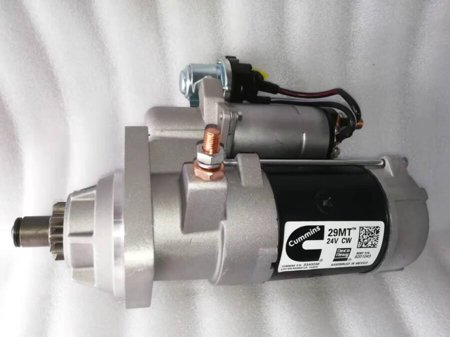 24V 10T CW 5340058 8201043 NEW Excavator Starter Motor Cummins 29MT Hyundai R215VS24V 10T CW 5340058 8201043 NEW Excavator Starter Motor Cummins 29MT Hyundai R215VS