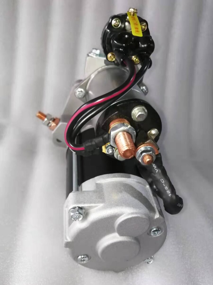 24V 10T CW 5340058 8201043 NEW Excavator Starter Motor Cummins 29MT Hyundai R215VS24V 10T CW 5340058 8201043 NEW Excavator Starter Motor Cummins 29MT Hyundai R215VS - Image 4