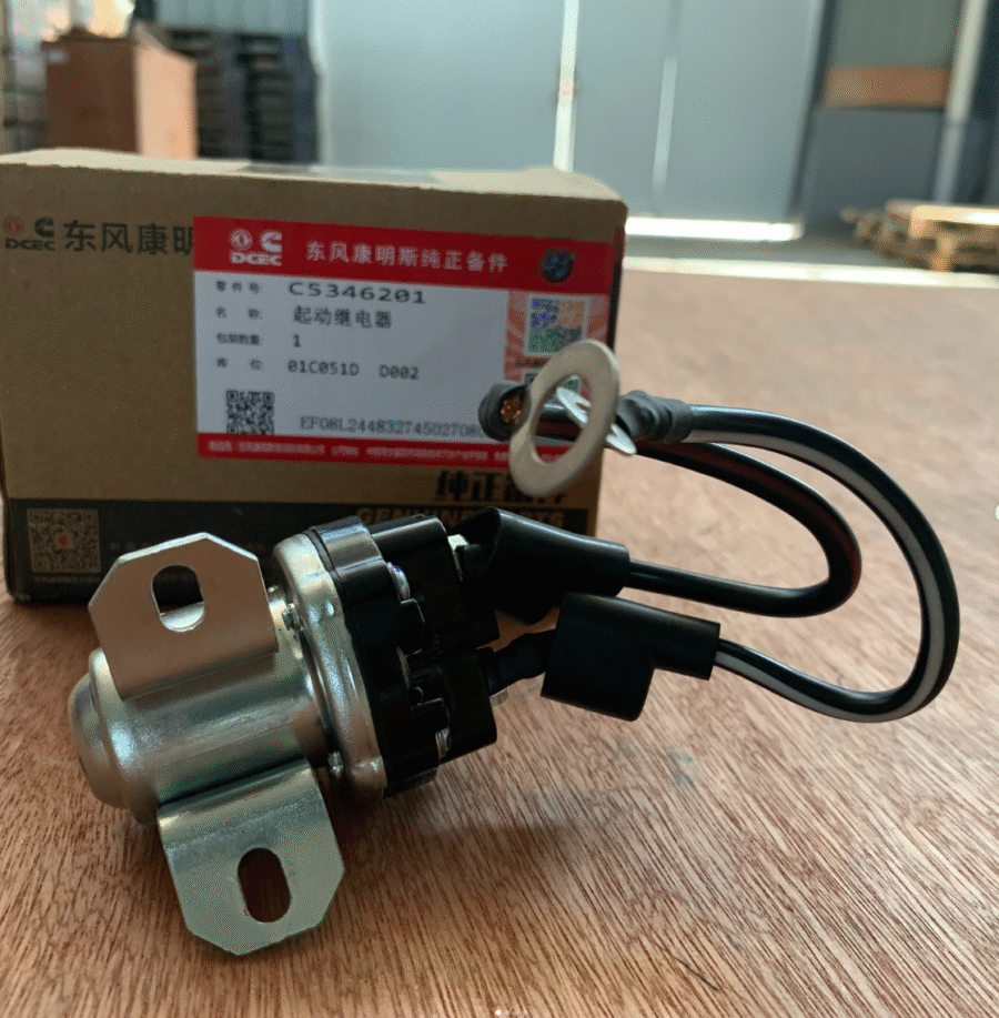 Supply original Dongfeng Cummins engine starter relay 5346201 - Image 2