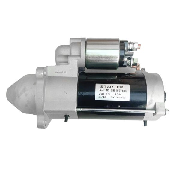12V 10T 3.0KW Excavator Starter Motor IVECO S0810S 0001250003 0001250004 5801577138 300N11837Z