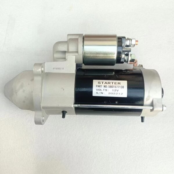 12V 10T 3.0KW Excavator Starter Motor IVECO S0810S 0001250003 0001250004 5801577138 300N11837Z