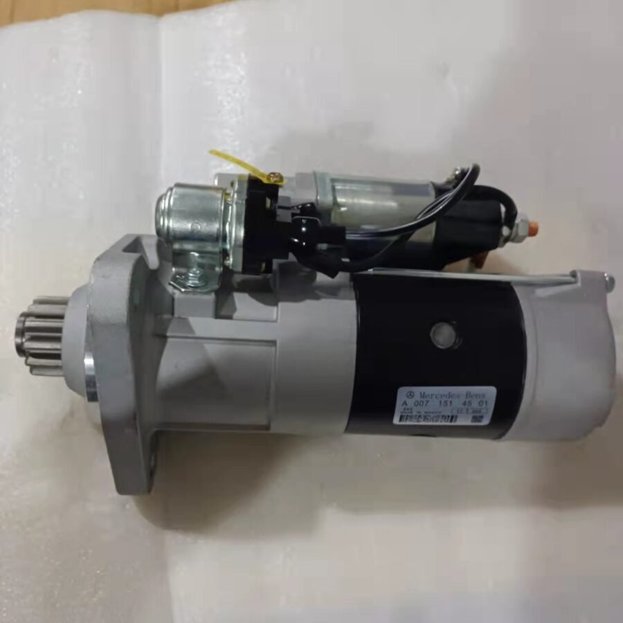 Mercedes Starter A0071514501 24V 0051515001 0061510001 0071510401 A0051515001 A0051516401 A005151640180 19011517 Excavator Starter Mitsubishi Motor - Image 2