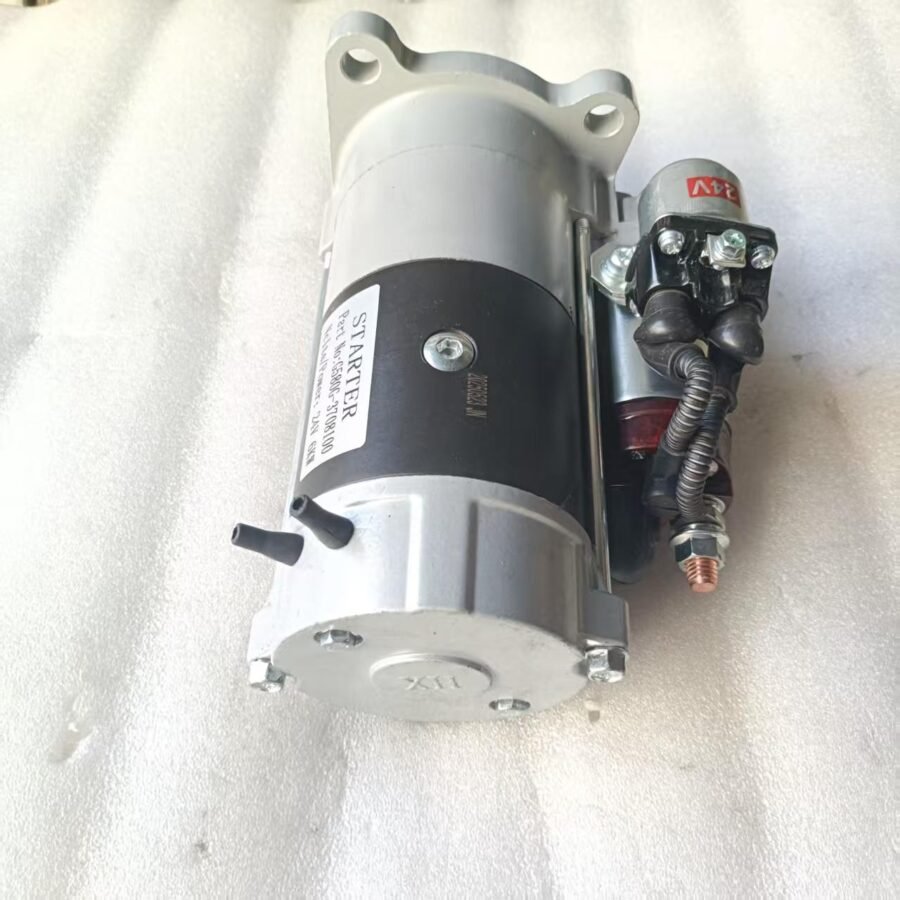 Supply Yuchai G580G-3708100 starter, suitable for Dongfeng, JAC Foton buses and trucks 24V 6KW - Image 3