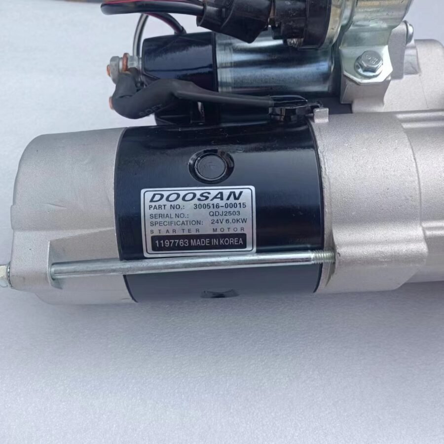 QDJ2503 24 Volt Starter Motor For DOOSAN 30051600015 STA0013RB STA0013WA STD5013WA - Image 3