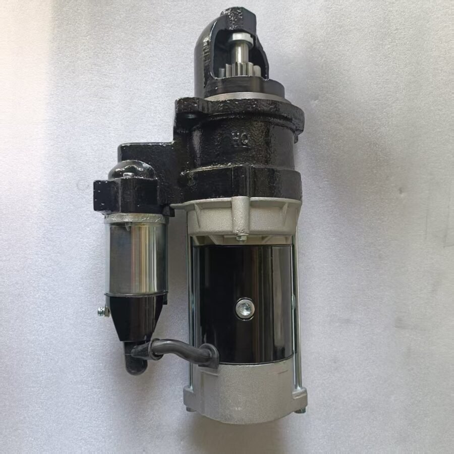 24V,10T,6.0KW,Excavator Starter Cummins Motor 6BT big teeth QDJ2701 - Image 2