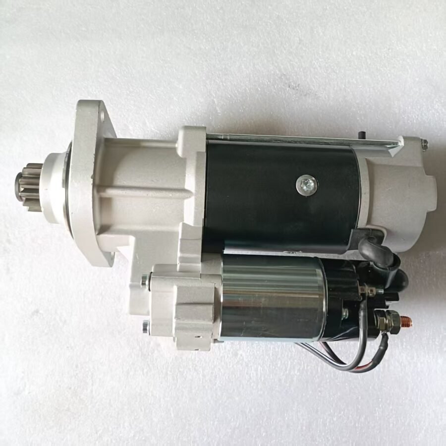 Advantageous supply Cummins 6CT series diesel engine, Dongfeng heavy truck, etc. QDJ2801 small 10-tooth reduction starter motor 24V 8.0kw - Image 2