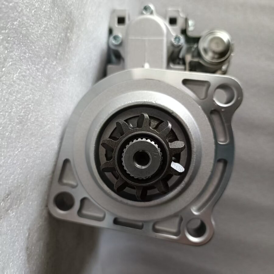 Advantageous supply Cummins 6CT series diesel engine, Dongfeng heavy truck, etc. QDJ2801 small 10-tooth reduction starter motor 24V 8.0kw - Image 4