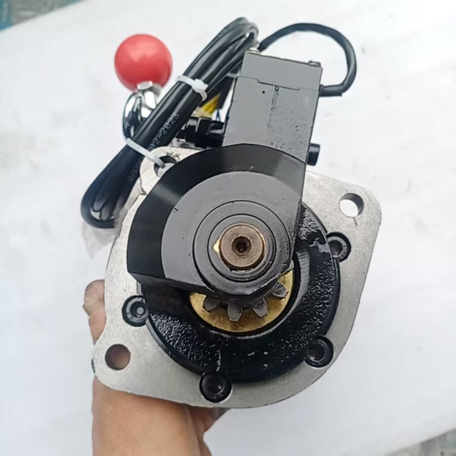 SDCHO24-1P emergency hand-crank spring energy storage starter motor; mine explosion-proof starter; Cummins 6CT8.3 spring energy storage starter motor - Image 2