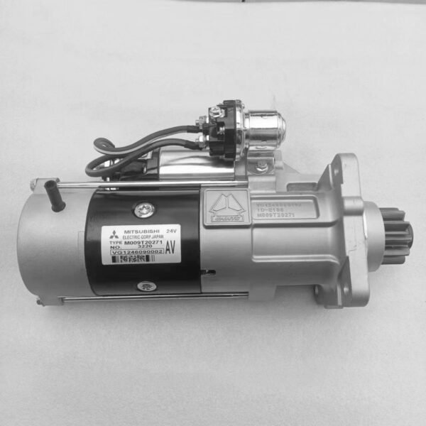 Supply VG1246090002 CNHTC HOWO D12 series starter Starter Motor Iskra AZF11.131.807 Mitsubishi M009T20271