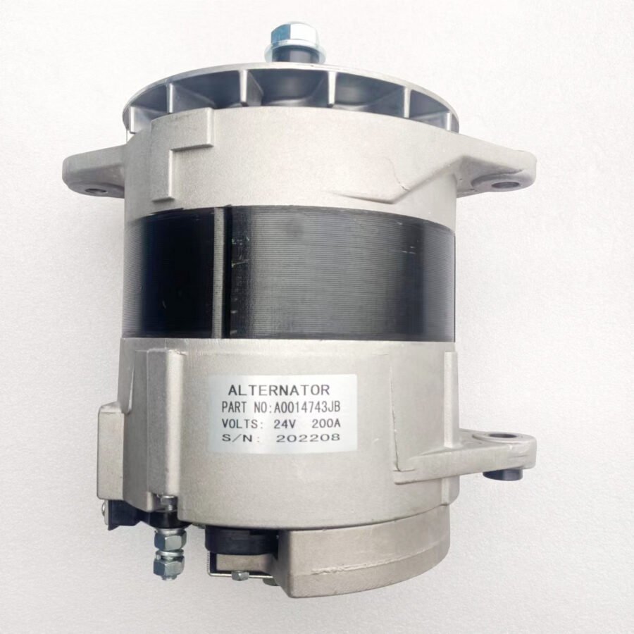 A0014743JB Genuine Prestolite Leece Neville New Alternator 24V 200 Amp Batteryless - Image 2