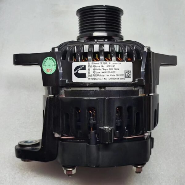Suitable for original imported cummins 5583190 generator AViC150J1001 24V 180A AC generator