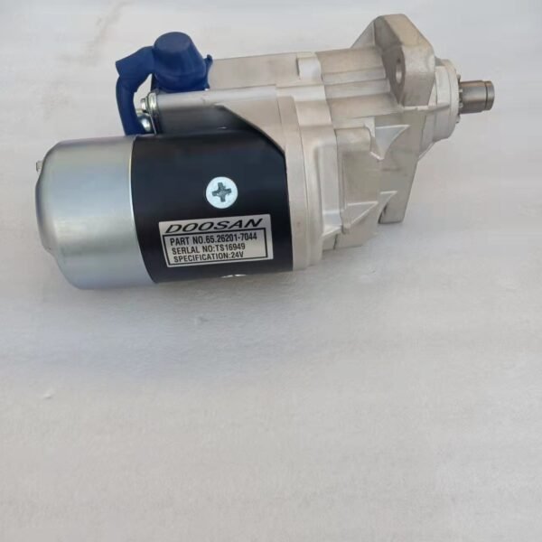 24V 11T Starter for Doosan Daewoo Excavator DH220-5 DH150-7 DB58 ISUZU 65.26201-7044 1-81100-1910 Aftermarket Part