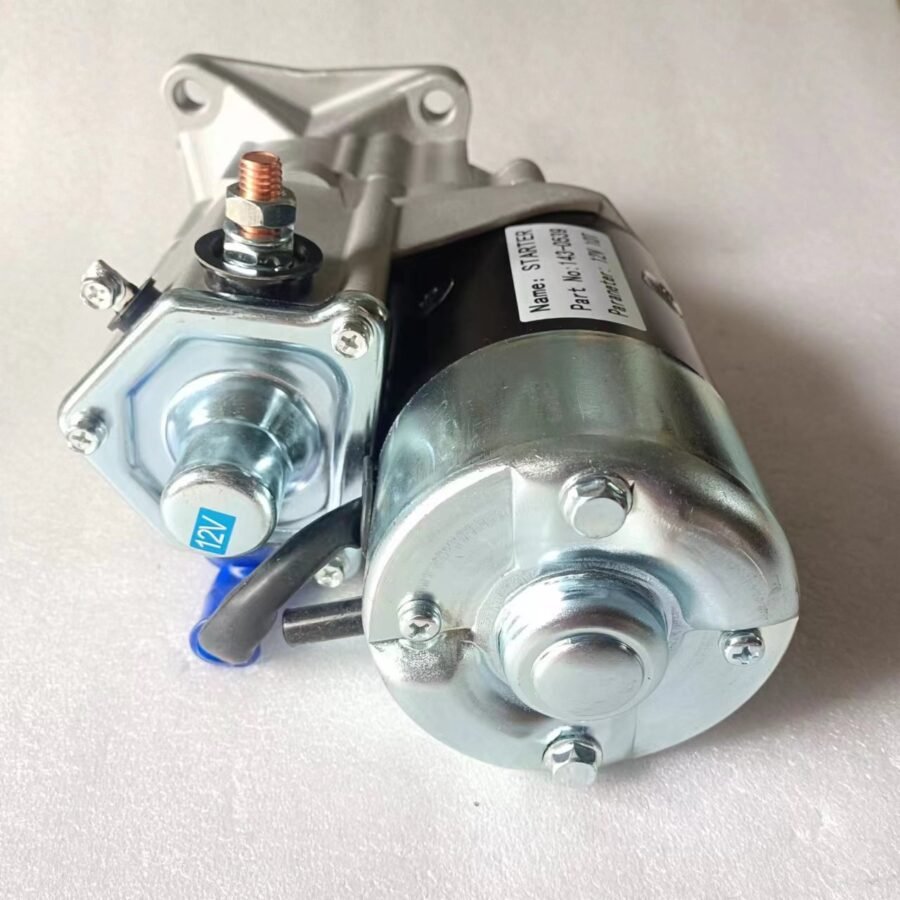 Perkins Tractor 100-6929 235-4963 24V 10T E312GC E313GC Starter Motor - Image 3