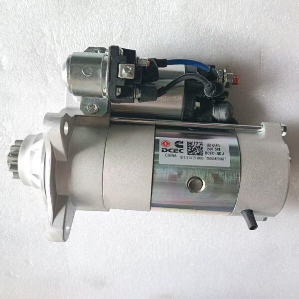 Supply Dongfeng Cummins 5711714 starter motor 24V 5.0kw