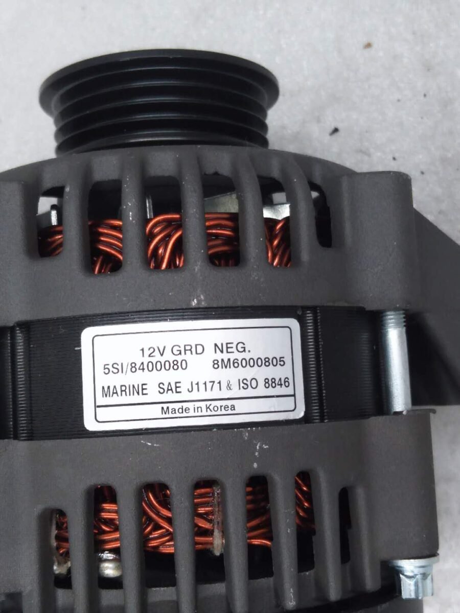 12V 50A 4PK Excavator Alternator Yacht Forklift 8400080 50897755T 897755T - Image 2