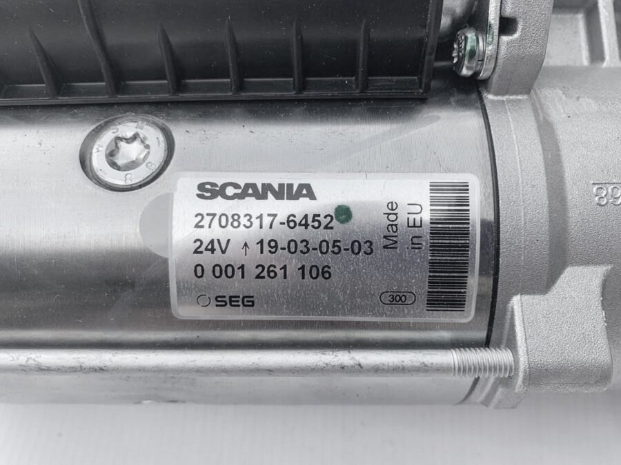 12T 24V Starter Motor Doosan DC09 2708317,2708317-6452,19084003,19084253 8200733 M009T65971 M9T65971 0001241001 - Image 3