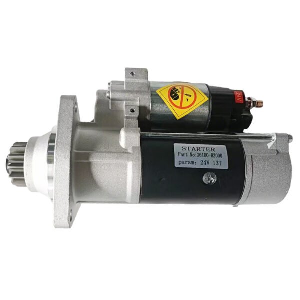 Supply Excavator H380 36100-82000 Starter Motor 24V 13T 6.5KW
