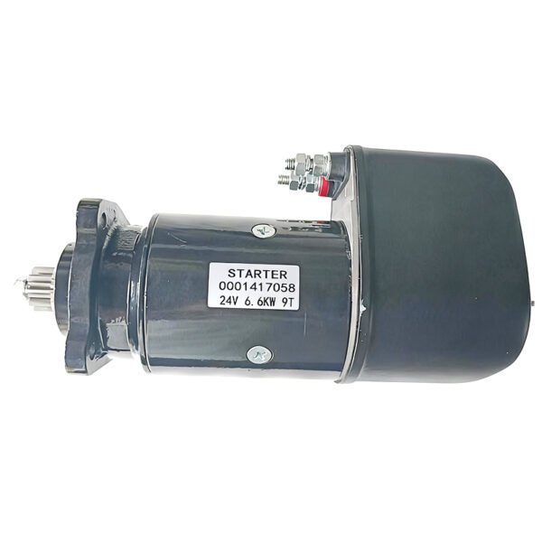 Supply Bosch 0001417058 starter motor, suitable for Deutz 24v 6.6kw starter motor