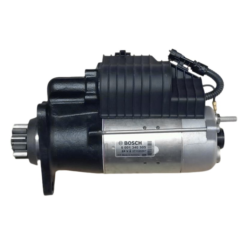 Suitable for Starter Liebherr T282B Bosch 0001340505 MTU 371105567 series 24V 11-tooth motor
