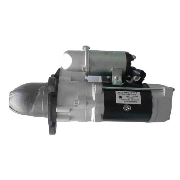 Supply NIKKO Komatsu 600-863-5711 Starter Motor 0-23000-5063 Nikkō Model 24V 11KW