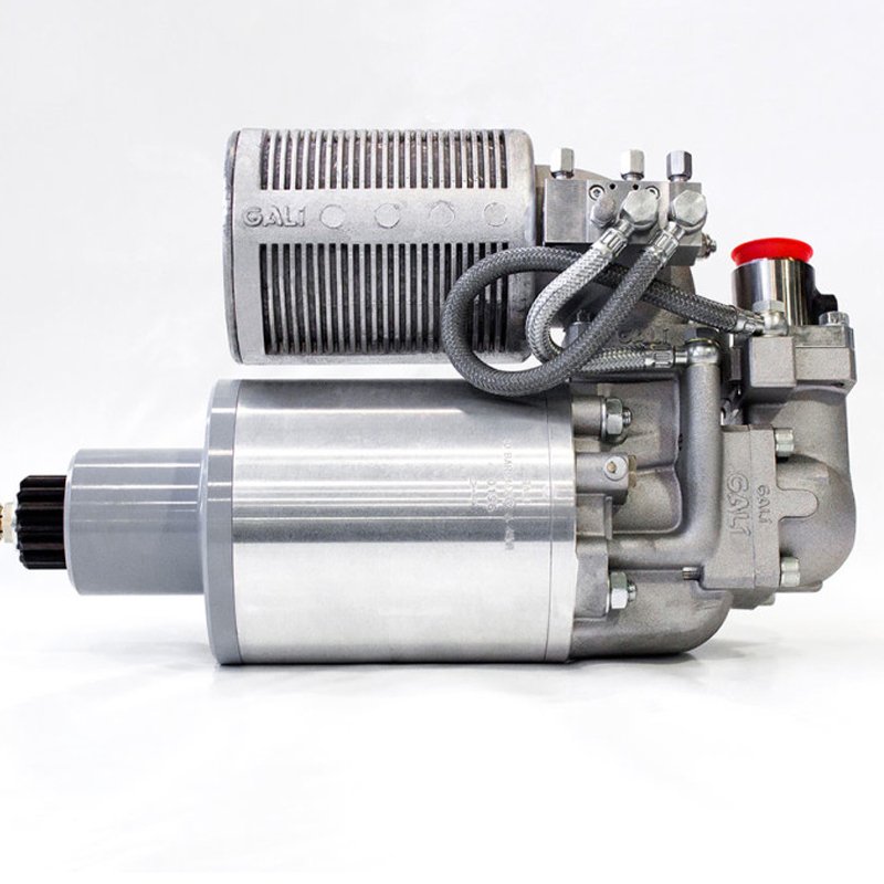 The A45 air starter is usually used to start the rated power range of about 1100 to 4400 kW - Image 3