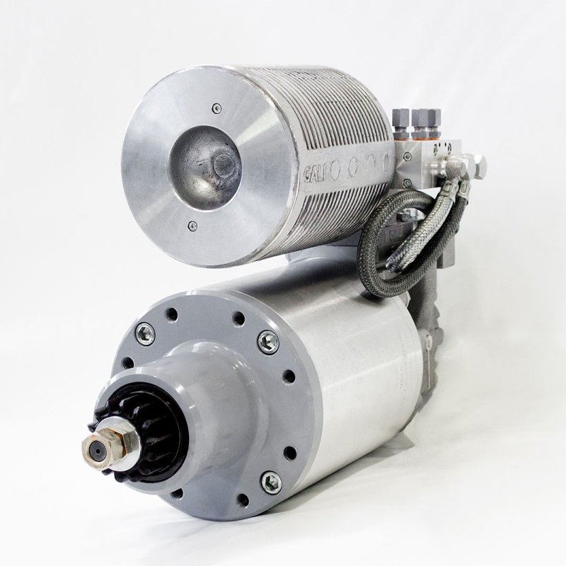 The A45 air starter is usually used to start the rated power range of about 1100 to 4400 kW - Image 4
