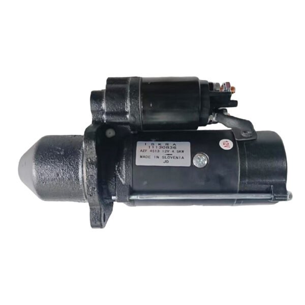 The Deutz AZF4513 11.130.836 starter motor is a 12V, 11T, 4.2KW motor suitable for power starting tractors.