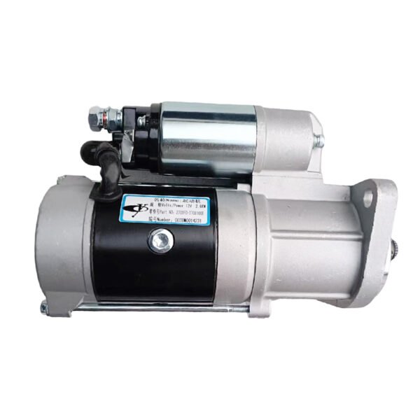 We supply Yuchai 2701F0-3708100D 12V 2.6KW 9T engines.