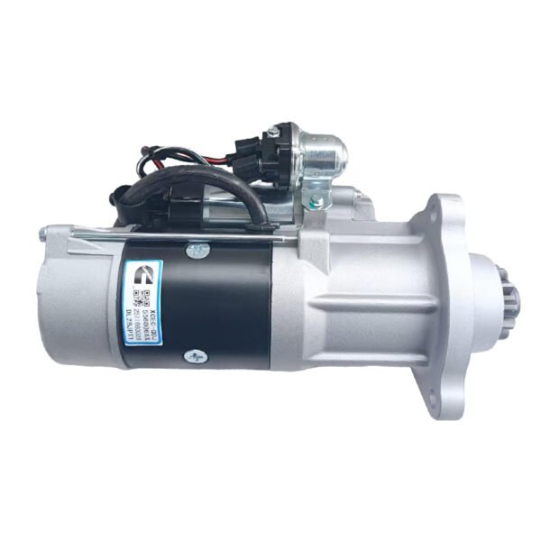 The Foton Auman M105R3075SE starter motor is compatible with the Cummins 5560068 starter motor. 24V 7.5kW