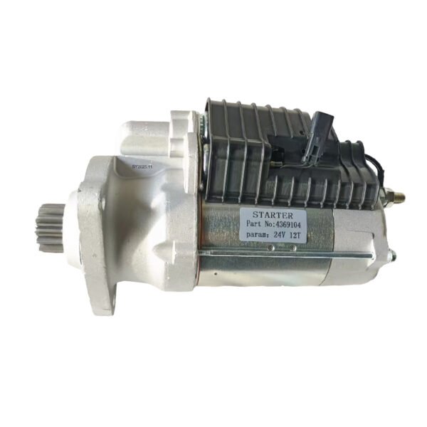 Suitable for CAT 4369104 starter motor, 24V, 12T, 6.0KW.