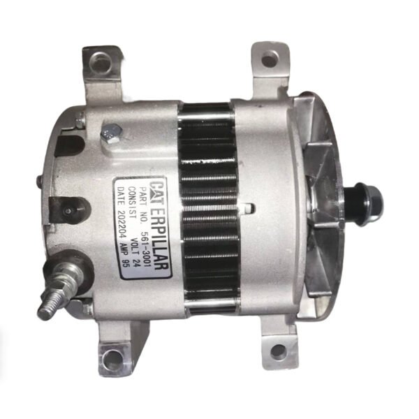 Caterpillar 561-3001 alternator 24V 95A, compatible with PerkinT431216 alternator.