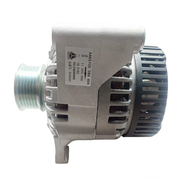 Sinotruk VG 1246090005 Generator, ISKRA series AAK5735, ISKRA 11.203.666 Charger, 28V 60A