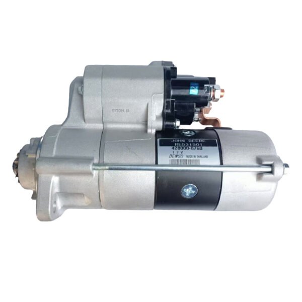 John Deere RE531501 Denso 428000-8760 starter motor, 12V 3.0kW 13T starter motor